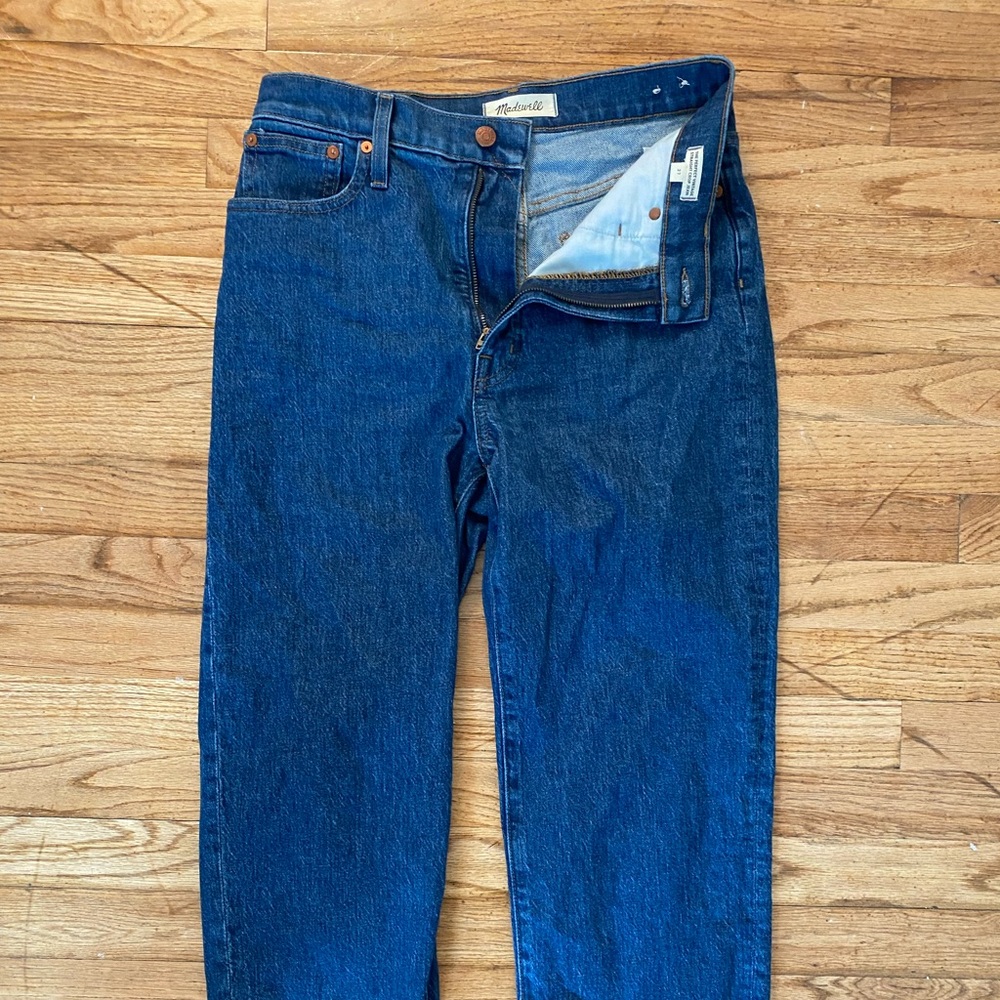 Madewell perfectly vintage straight leg jeans
